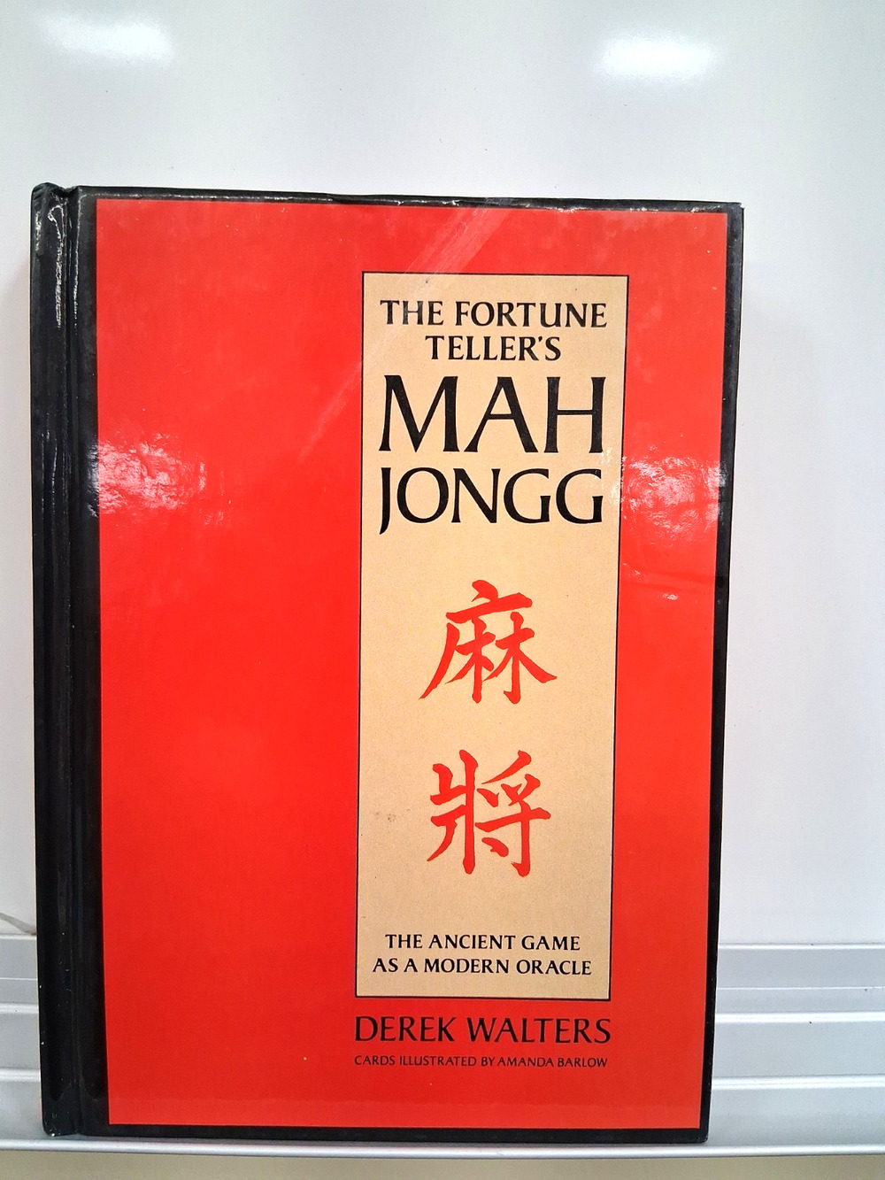 The Fortune Tellers Mah Jongg Derek Walters 1988 Hardcover Book NO CARDS